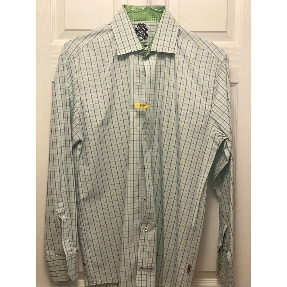 Mens button down English Laundry Shirt L